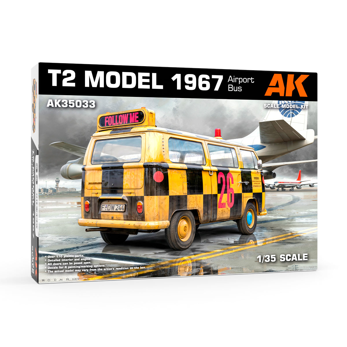 1/35 T2 Model 1967 Airport Bus - Hobby Sense