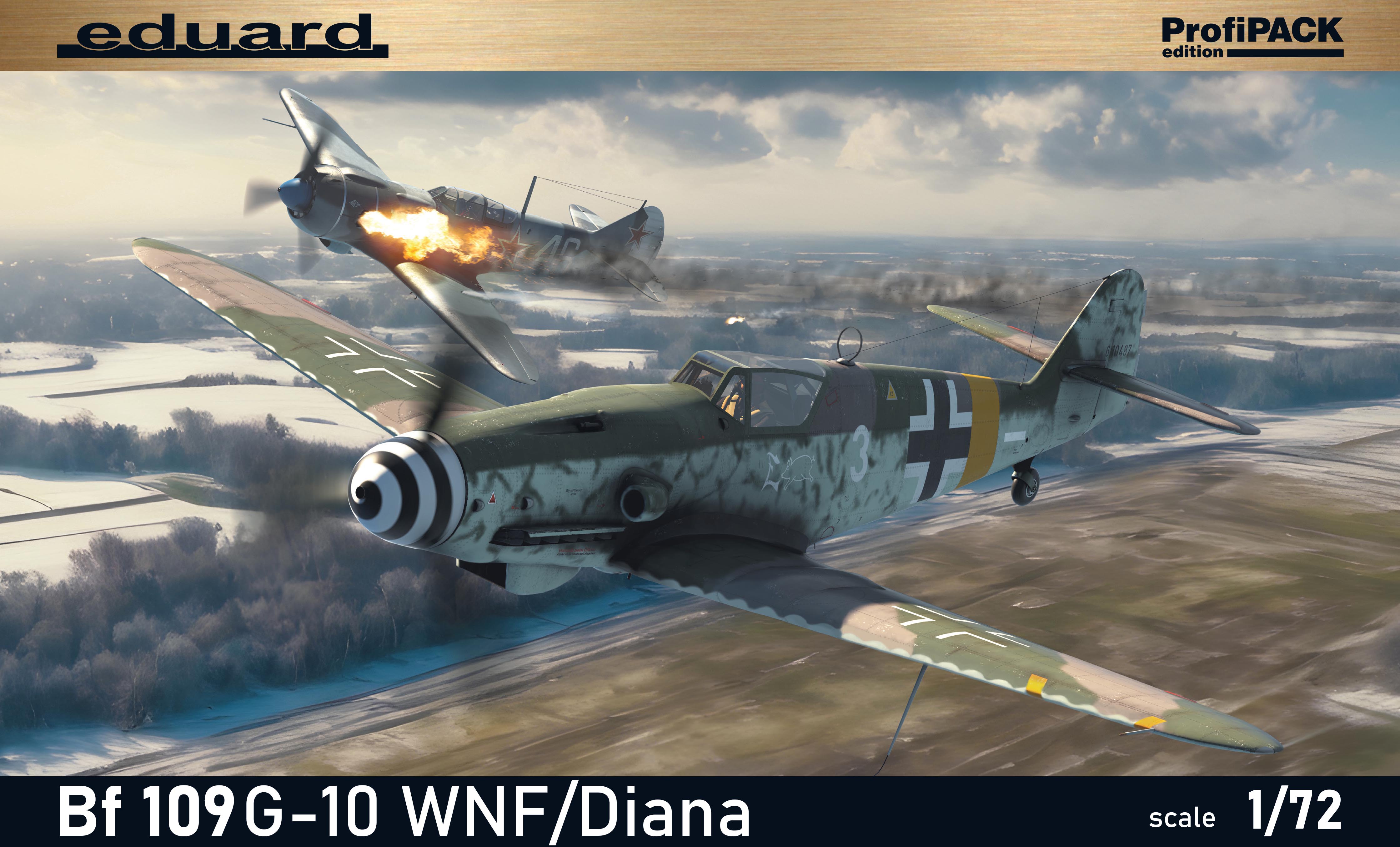 1/72 Bf 109G-10 WNF/Diana ProfiPACK Edition - Hobby Sense
