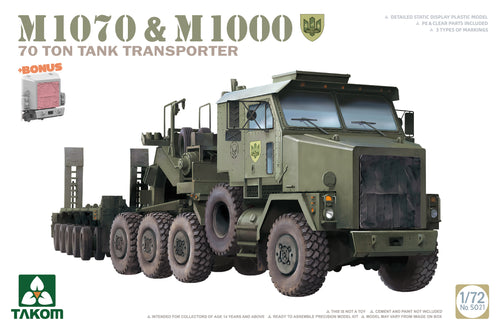 1/72 M1070 & M1000 70 Ton Tank Transporter - Hobby Sense