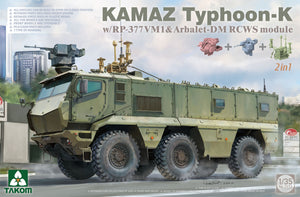 1/35 KAMAZ Typhoon-K w/RP-377VM1 & Arbalet-DM RCWS module 2 in 1 - Hobby Sense