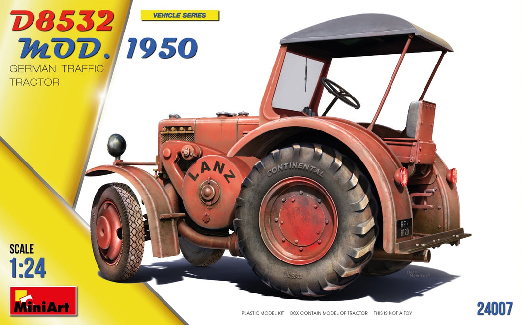 1/24 German Traffic Tractor D8532 Mod.1950 - Hobby Sense
