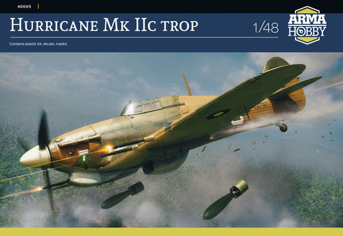 1/48 Hurricane Mk IIc trop - Hobby Sense