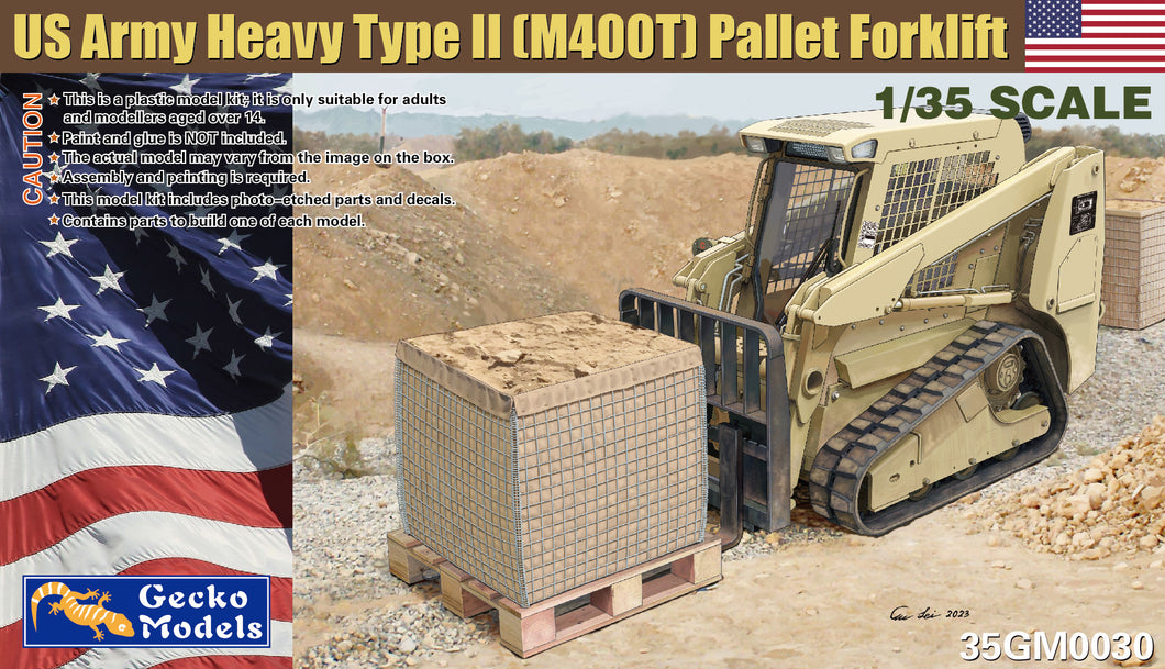 1/35 US Army Heavy Type II (M400T) Pallet Forklift - Hobby Sense