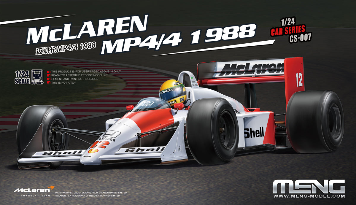 1/24 McLaren MP4/4 1988 - Hobby Sense