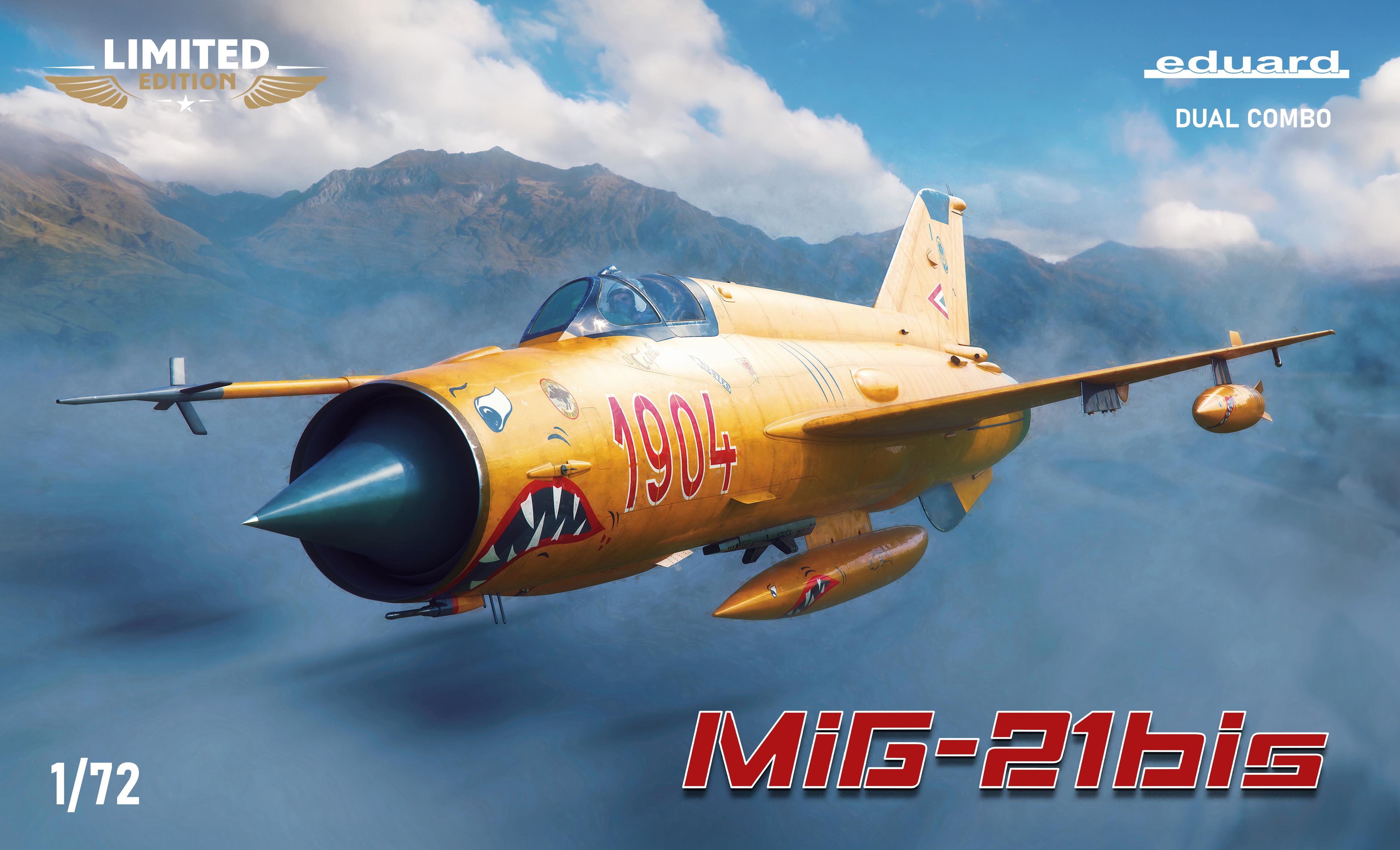 1/72 MiG-21bis Dual Combo - Limited Edition - Hobby Sense