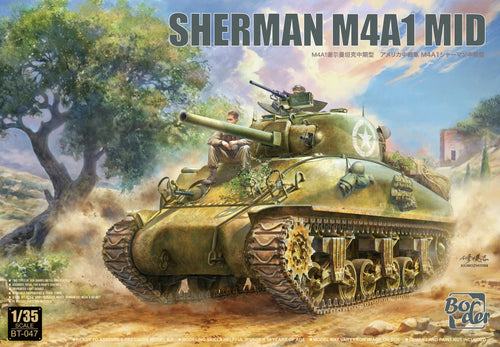 1/35 Sherman M4A1 Mid - Hobby Sense
