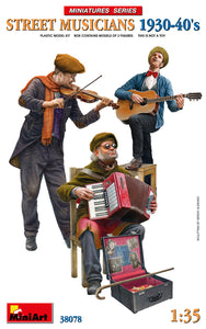 1/35 Street Musicians 1930-40's