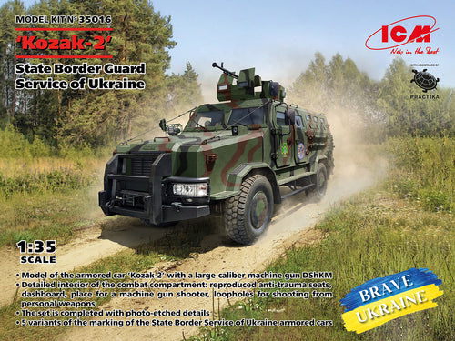 1/35 Kozak-2 State Border Guard Service of Ukraine - Hobby Sense