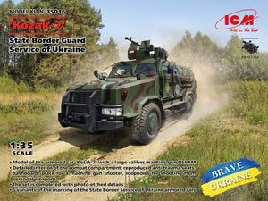 1/35 Kozak-2 State Border Guard Service of Ukraine - Hobby Sense