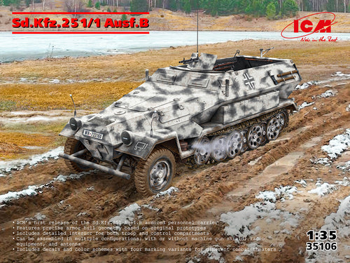 1/35 Sd.Kfz.251/1 Ausf.B - Hobby Sense