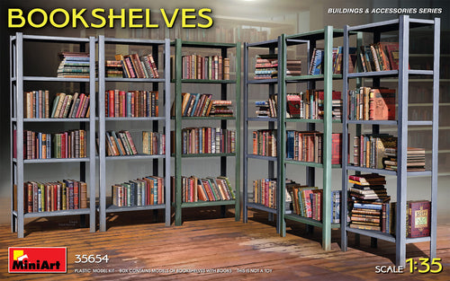 1/35 Bookshelves - Hobby Sense