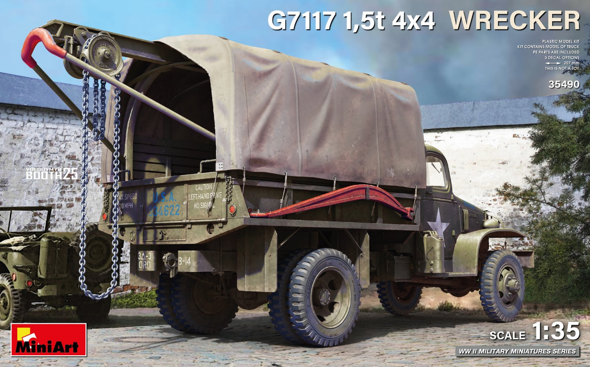 1/35 G7117 1,5t 4x4 Wrecker - Hobby Sense