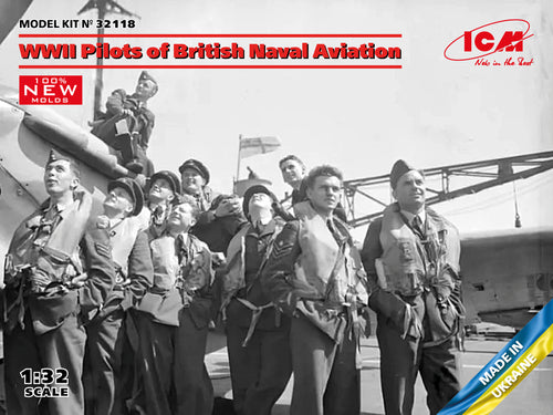 1/32 WWII Pilots of British Naval Aviation - Hobby Sense