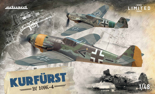 1/48 Bf 109K-4 Kurfurst, Limited edition - Hobby Sense