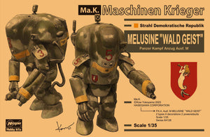 1/35 Maschinen Krieger P.K.A. Ausf. M Melusine "Wald Geist" (Two kits in the box)