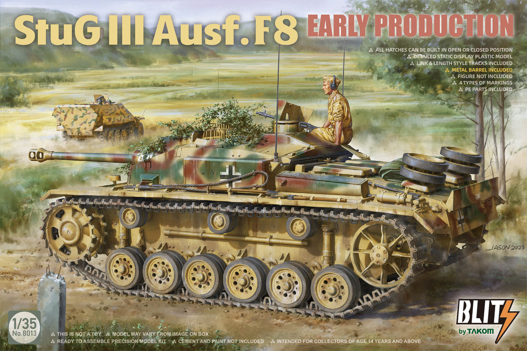 1/35 Stug III Ausf.F8 Early Production - Hobby Sense