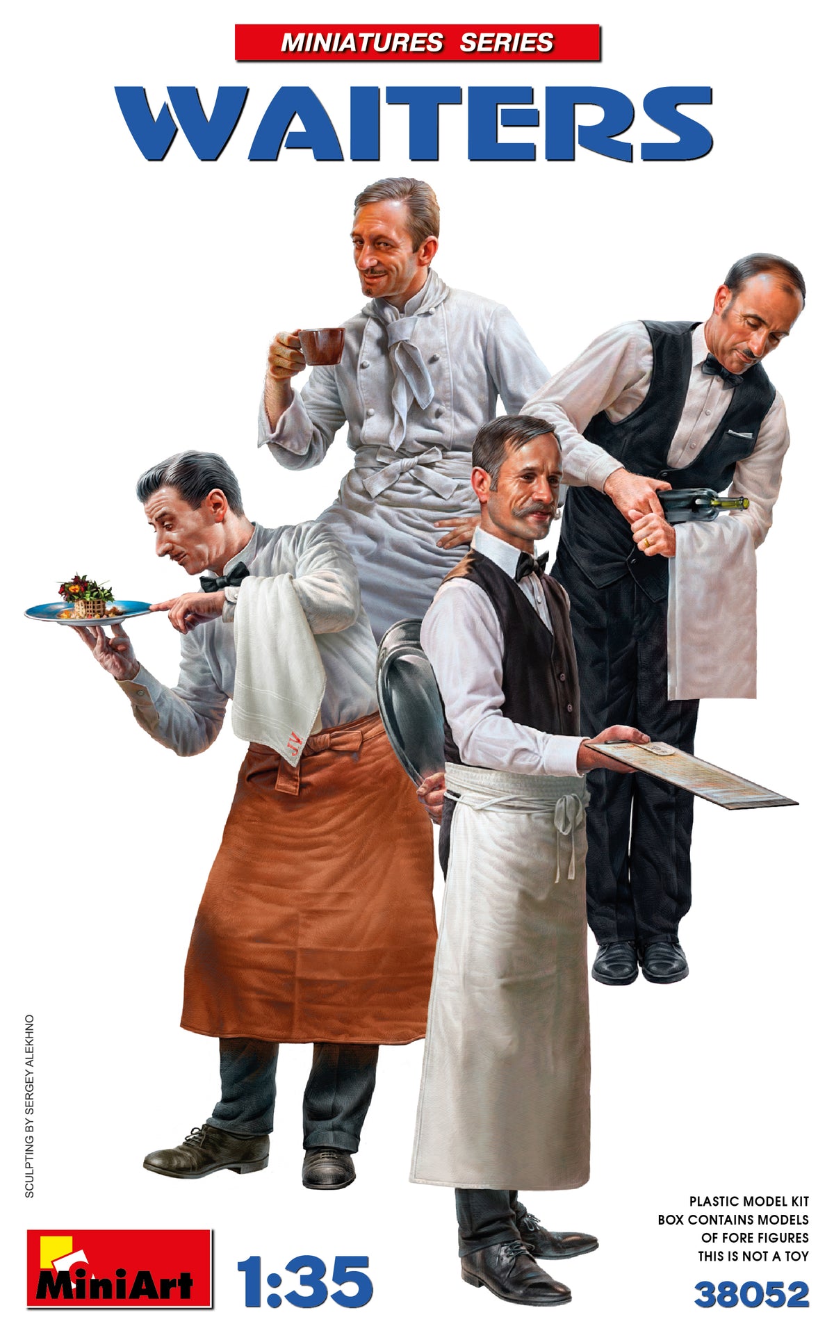 1/35 Waiters - Hobby Sense