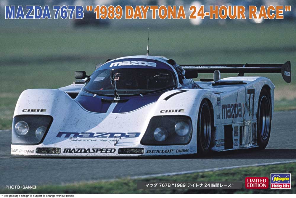 1/24 Mazda 767B 1989 Daytona 24-Hour Race