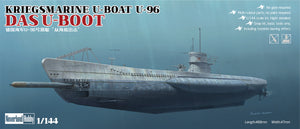 1/144 Kriegsmarine U-Boat U-96 "Das U-Boot" Snap Kit - Hobby Sense