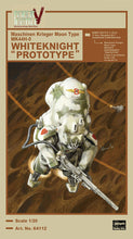 1/20 Robot Battle V (Five) Maschinen Krieger Moon Type MK44H-0 Whiteknight Ptototype