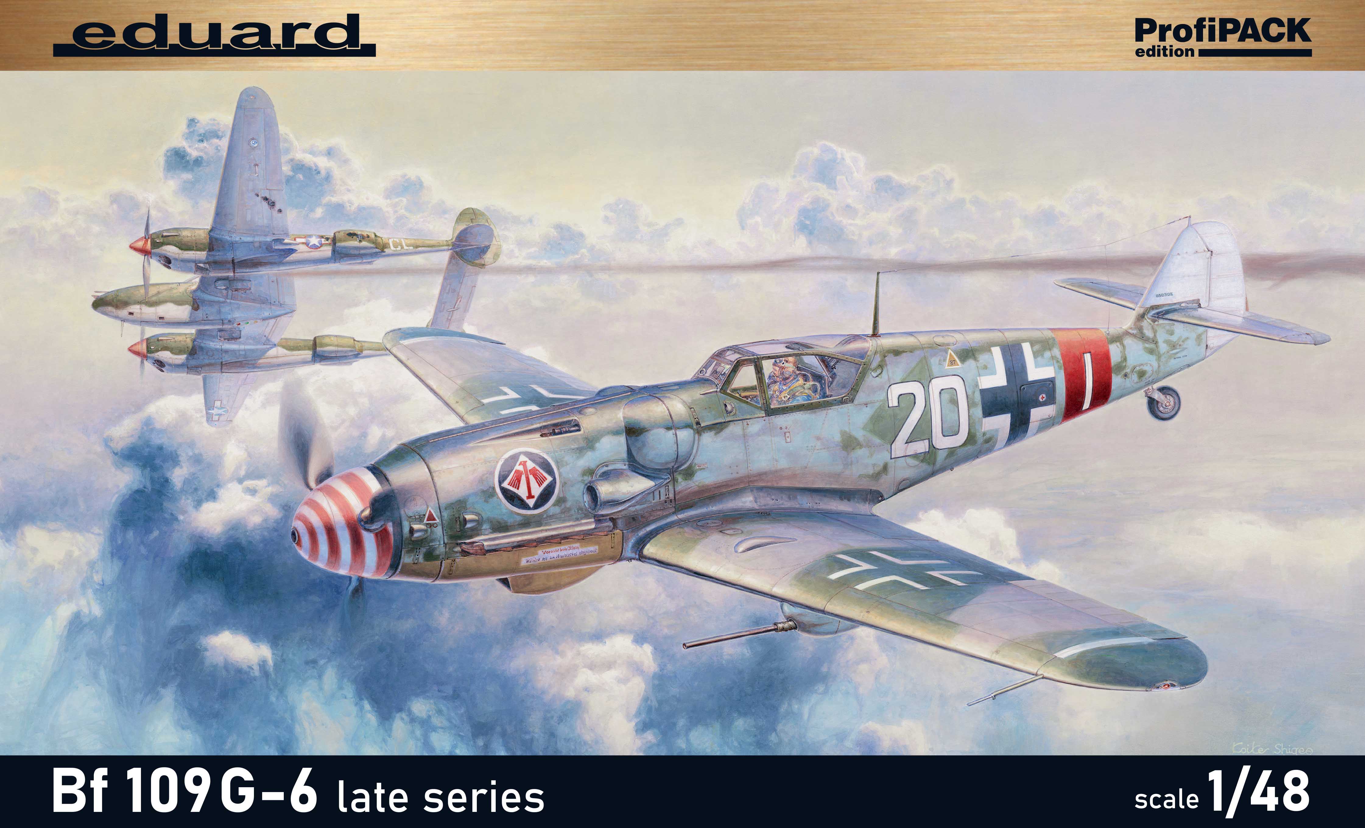 1/48 Bf 109G-6 Late Series Profipack - Hobby Sense