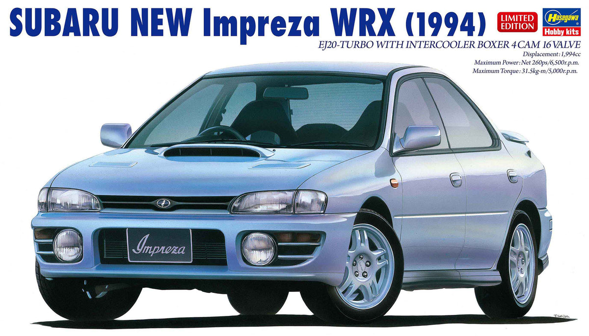 1/24 Subaru New Impreza WRX (1994) - Hobby Sense