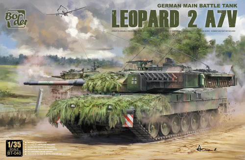 1/35 Leopard 2 A7V German Main Battle Tank - Hobby Sense