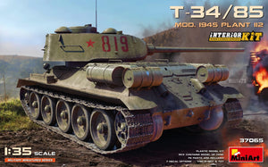 1/35 T34/85 Mod. 1945. Plant 112 Interior Kit - Hobby Sense