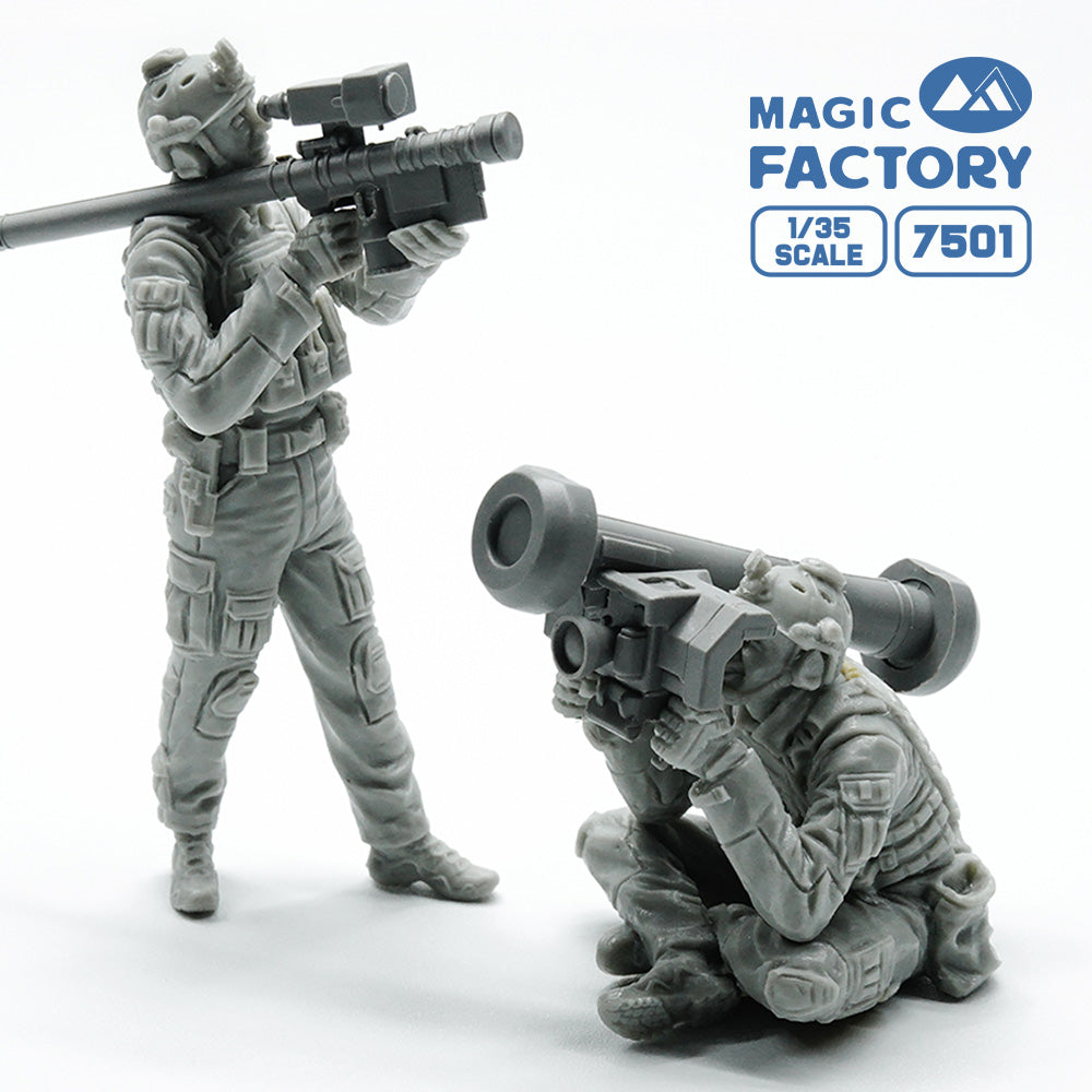 1/35 FIM-92 Stinger/FGM-148 Javelin Operators Set (Resin) - Hobby Sense