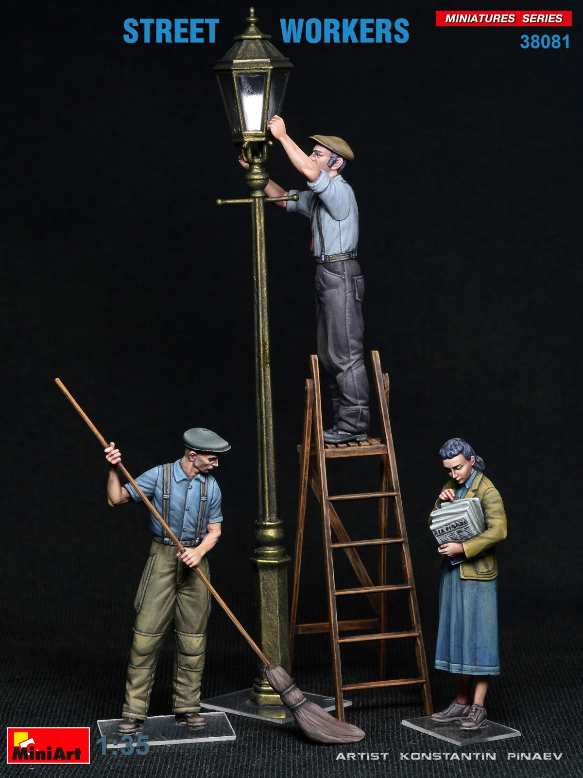 1/35 Street Workers - Hobby Sense