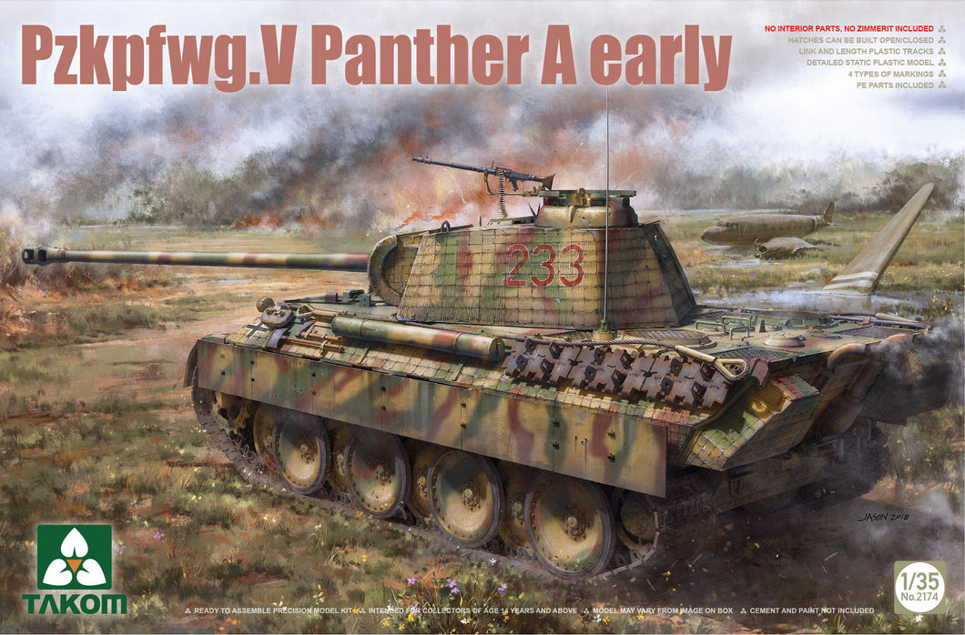 1/35 Pzkpfwg.V Panther A early - Hobby Sense