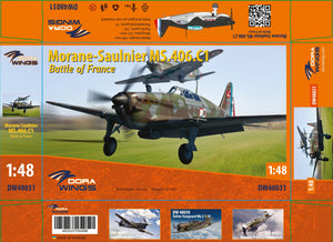 1/48 Morane-Saulnier MS.406C.1, Battle of France - Hobby Sense