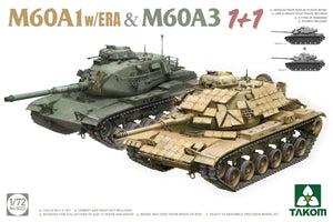 1/72 M60A1 w/ERA & M60A3 1+1 - Hobby Sense