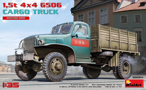 1/35 1.5t 4x4 G506 Cargo Truck - Hobby Sense