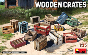1/35 Wooden Crates - Hobby Sense