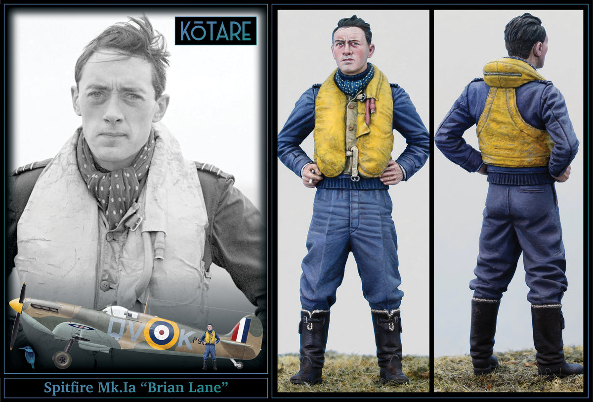 1/32 Spitfire Mk.Ia, Brian Lane - Hobby Sense