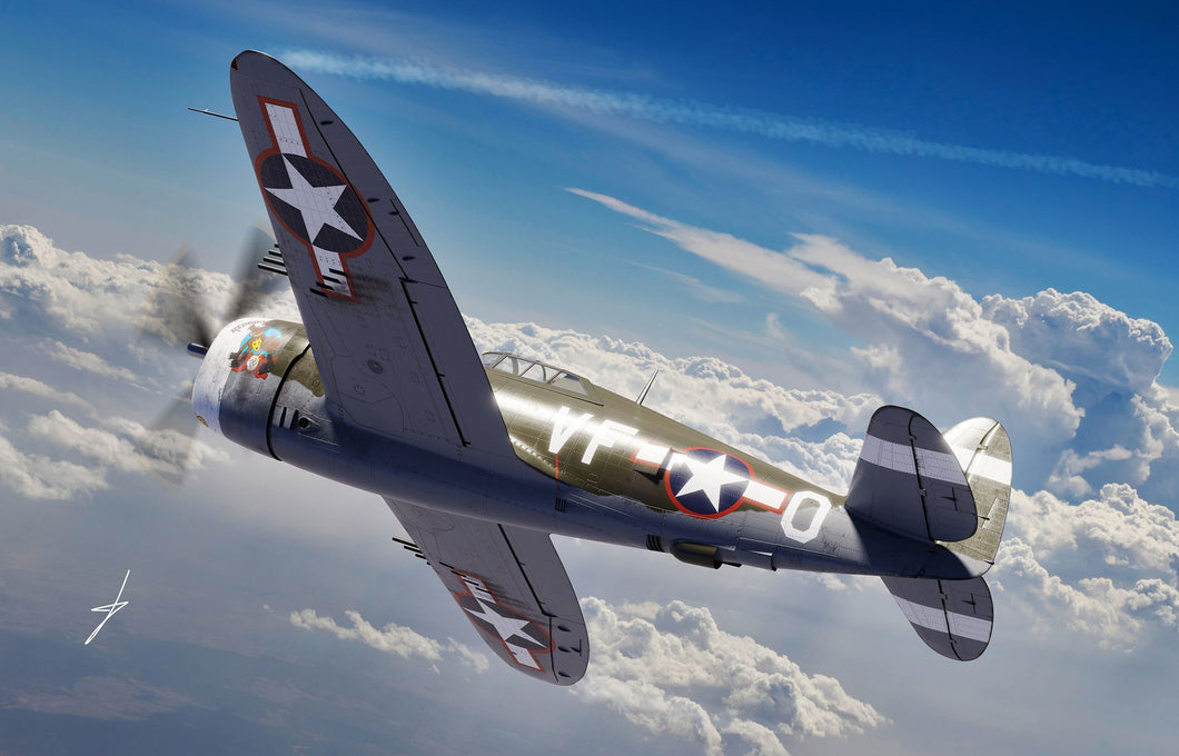 1/48 Republic P47C-2 Thunderbolt - Hobby Sense