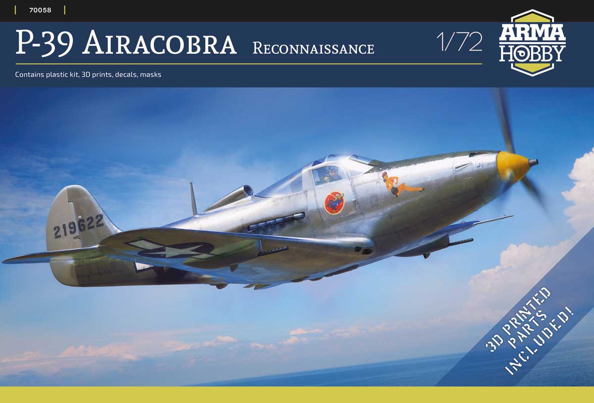 1/72 P39 Airacobra Reconnaissance - Hobby Sense