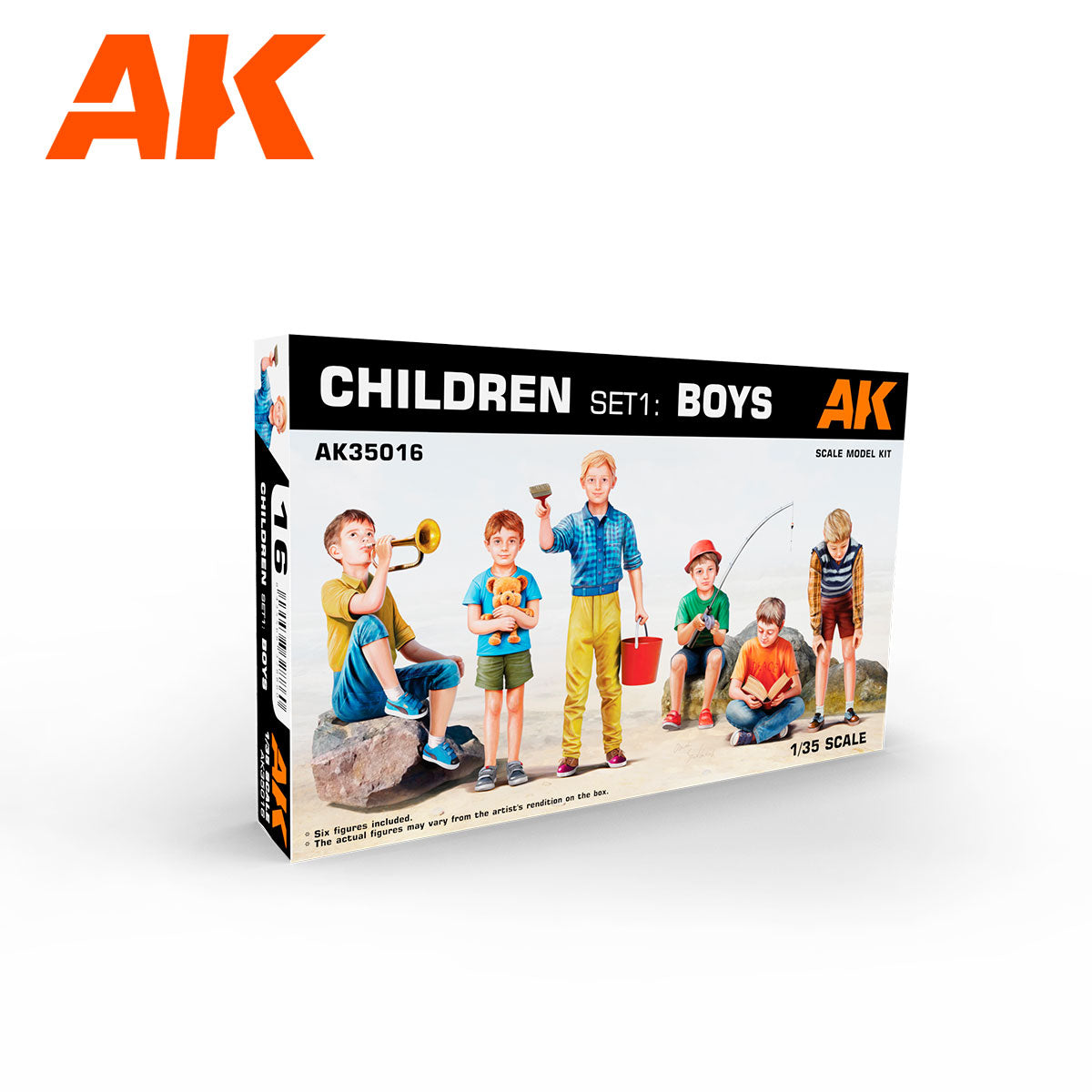 1/35 Children Set 1: Boys - Hobby Sense