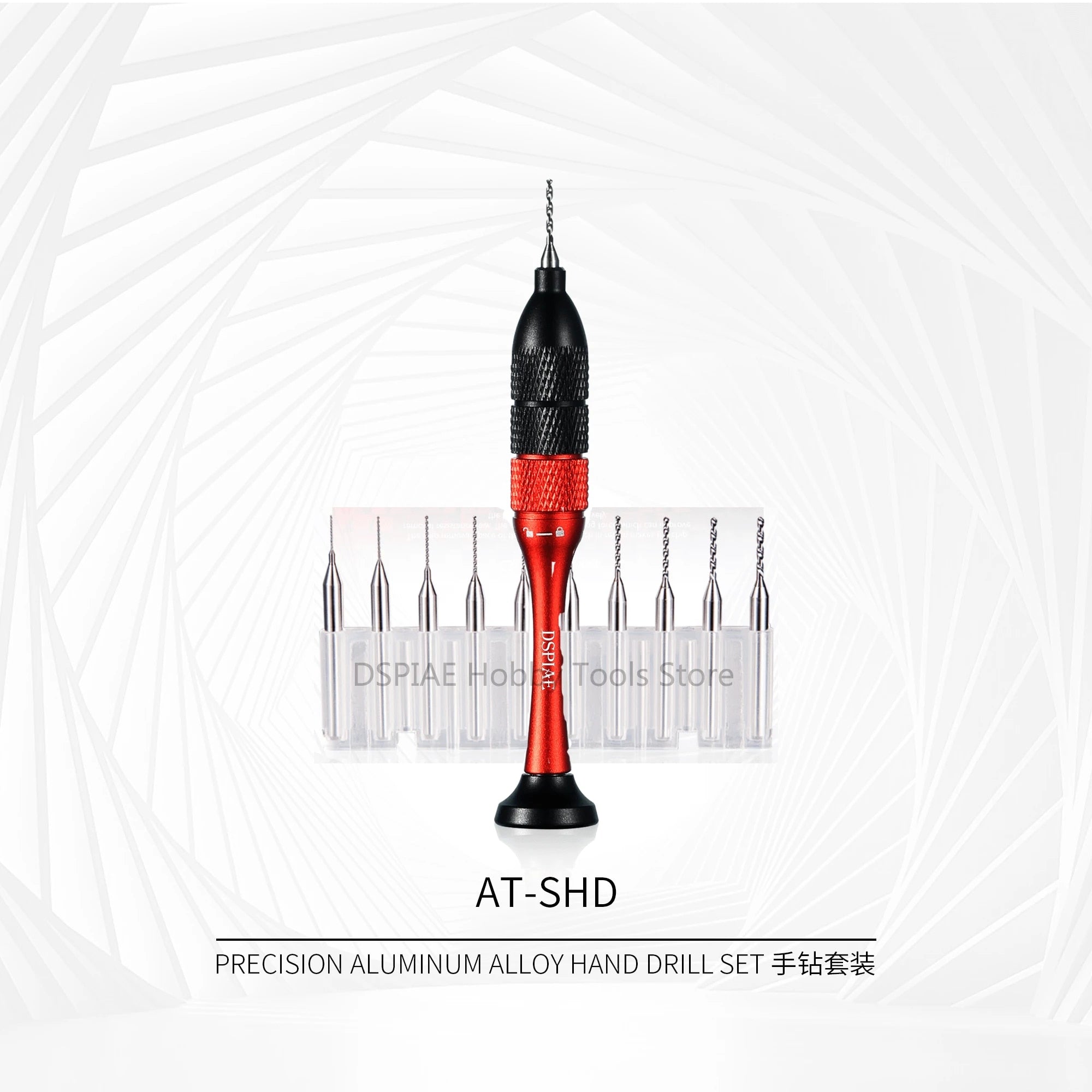 Precision Aluminum Alloy Hand Drill Set - Hobby Sense