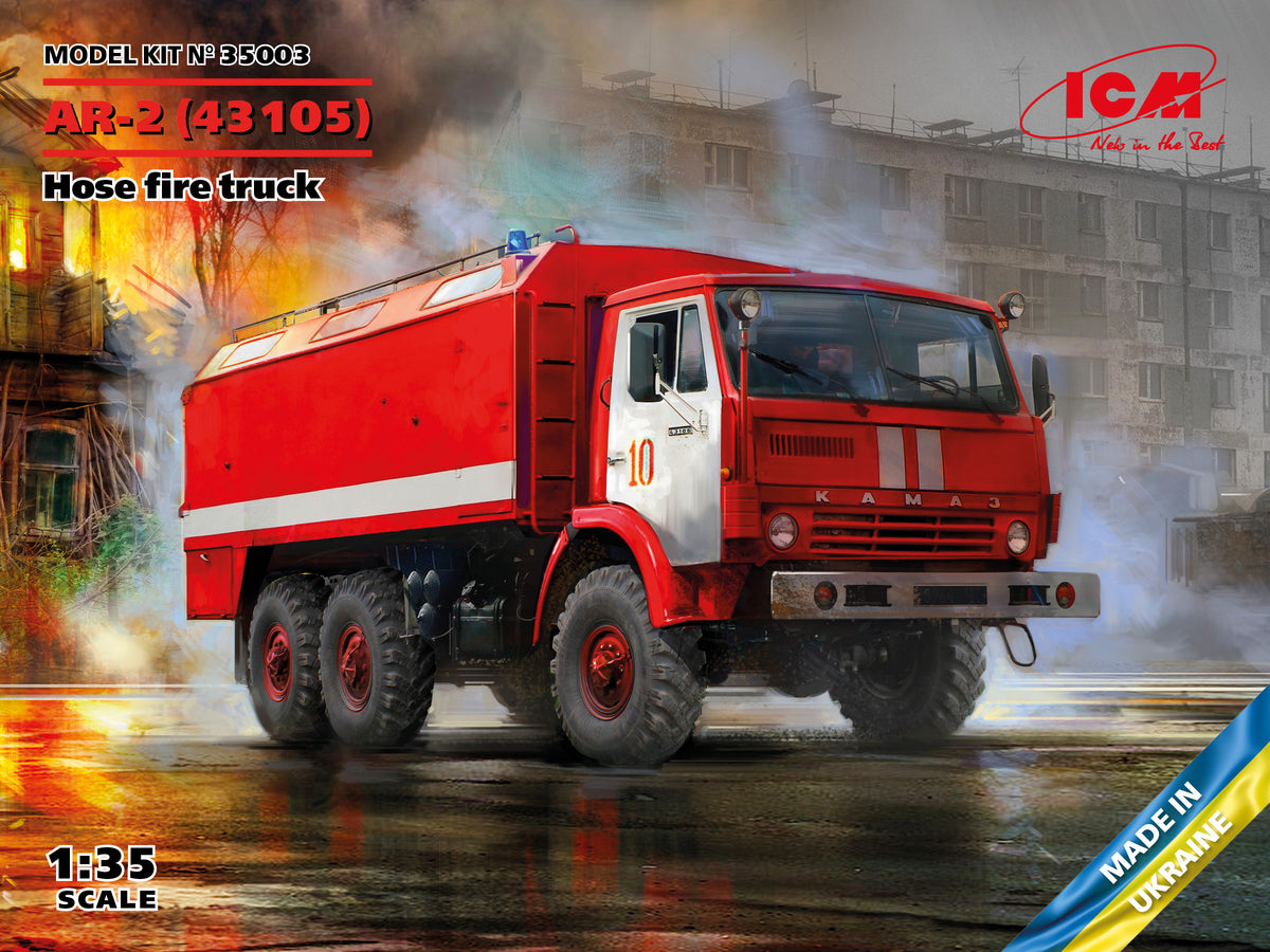 1/35 AR-2 (43105), Hose Fire Truck - Hobby Sense