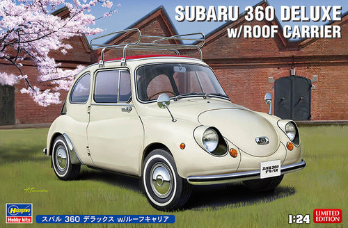 1/24 Subaru 360 Deluxe w/Roof Carrier - Hobby Sense