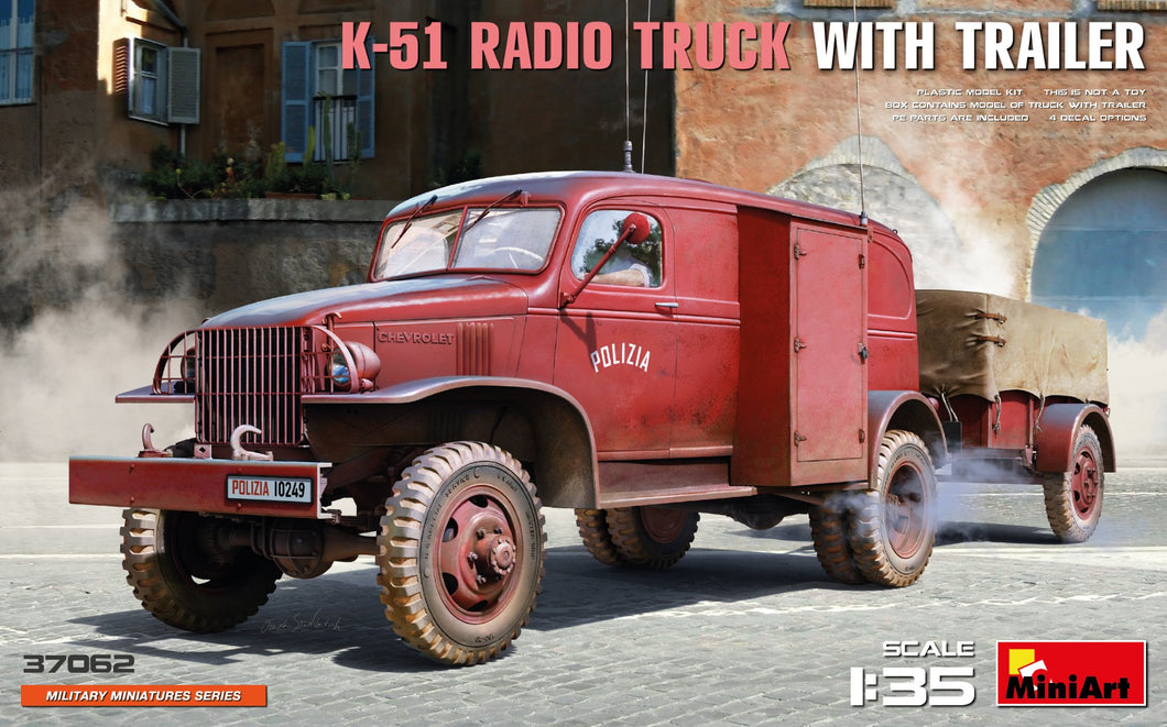 1/35 K51 Radio Truck with Trailer - Hobby Sense