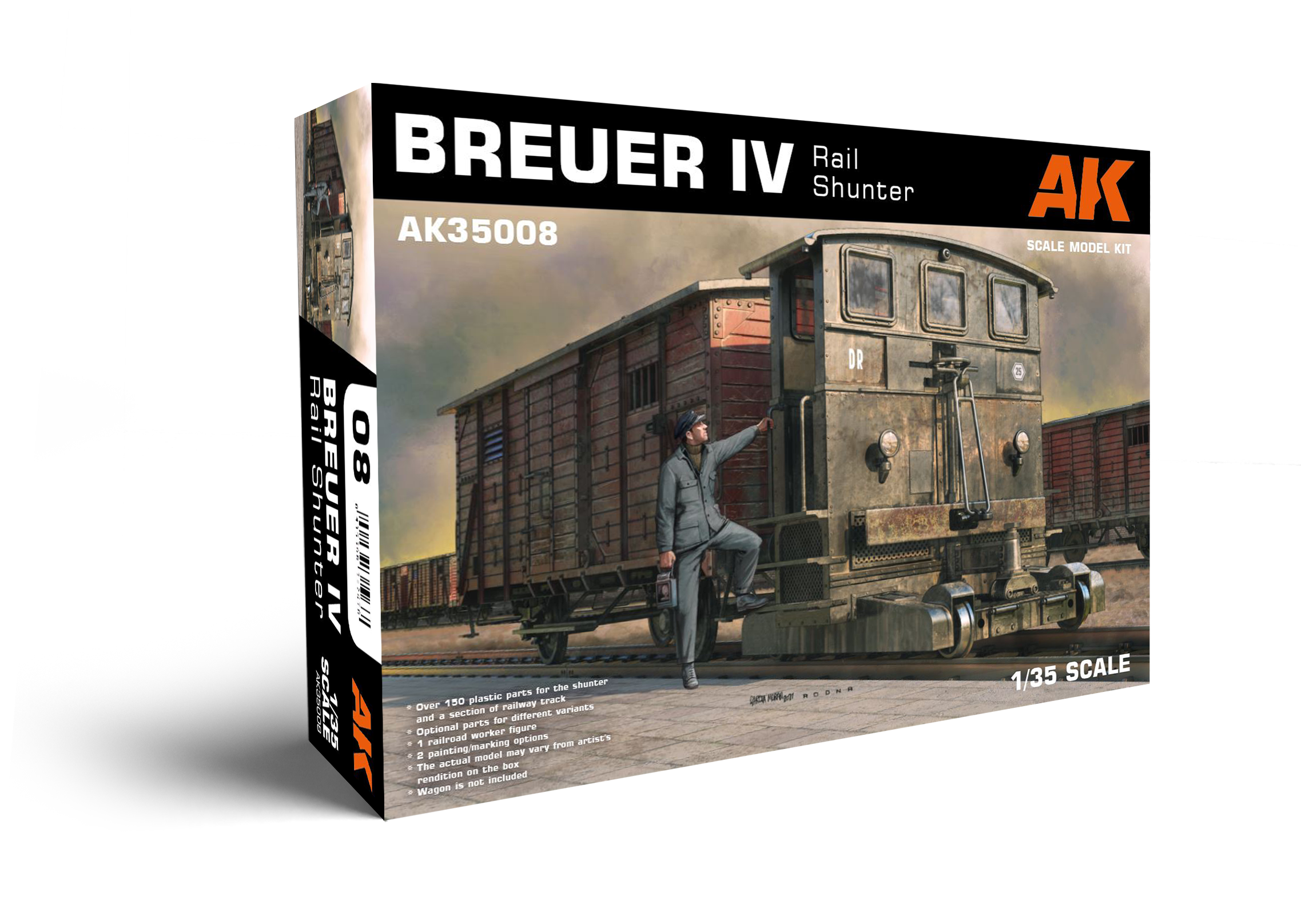 1/35 Breuer IV Rail Shunter - Hobby Sense