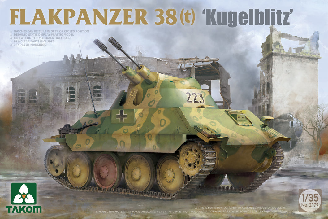 1/35 Flakpanzer 38(t) Kugelblitz - Hobby Sense