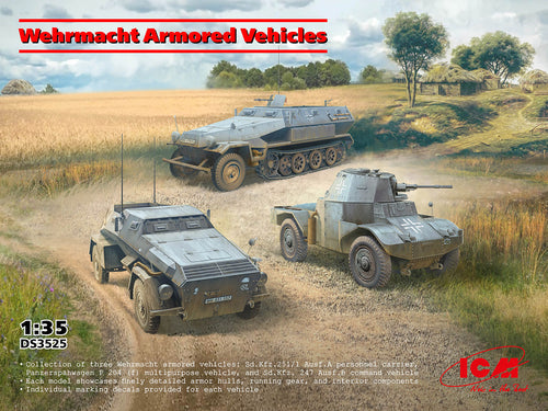 1/35 Wehrmacht Armored Vehicles - Hobby Sense