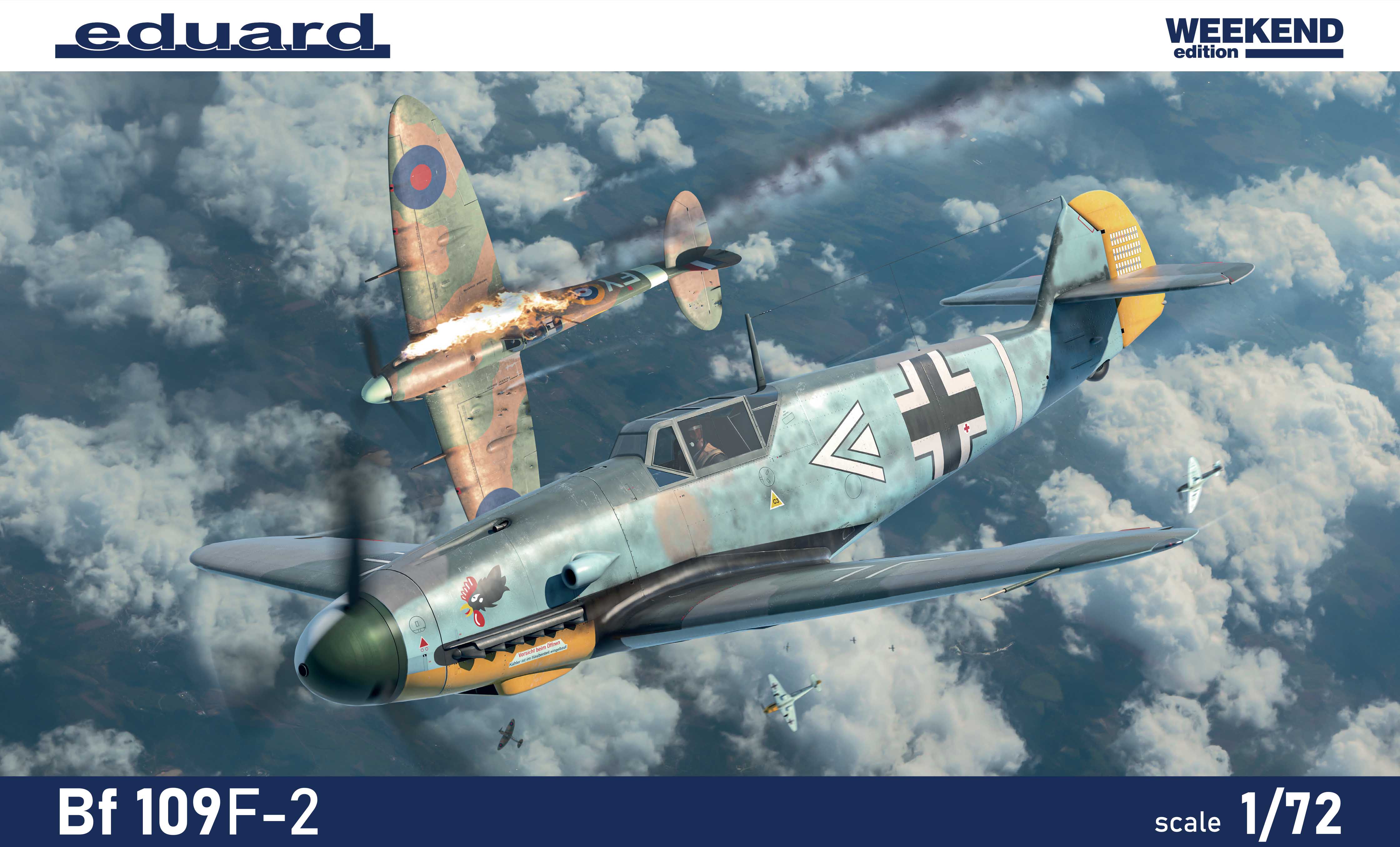 1/72 Bf 109F-2 Weekend Edition - Hobby Sense