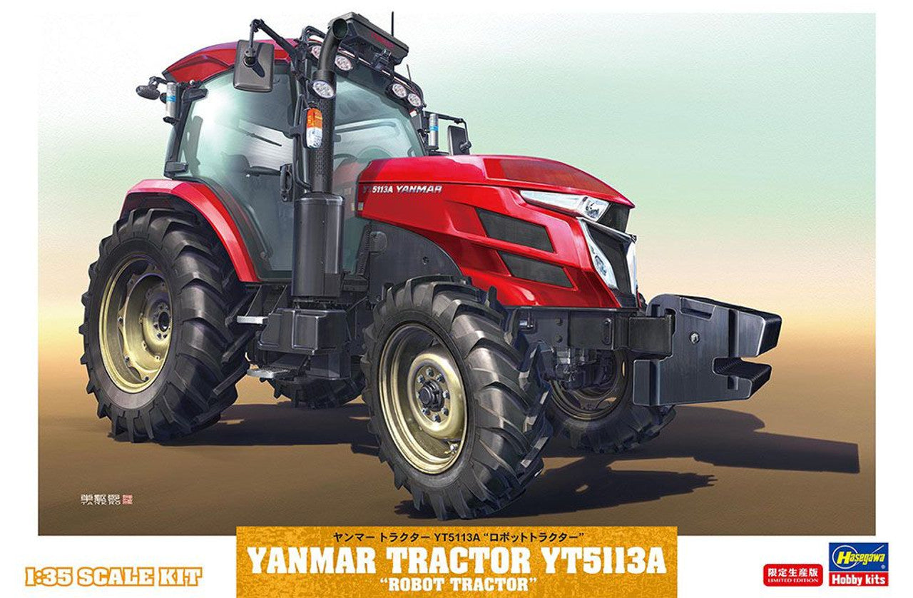 1/35 Yanmar Tractor YT5113A Robot Tractor - Hobby Sense