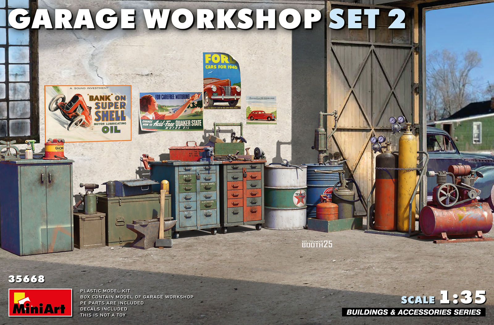 1/35 Garage Workshop 2 - Hobby Sense