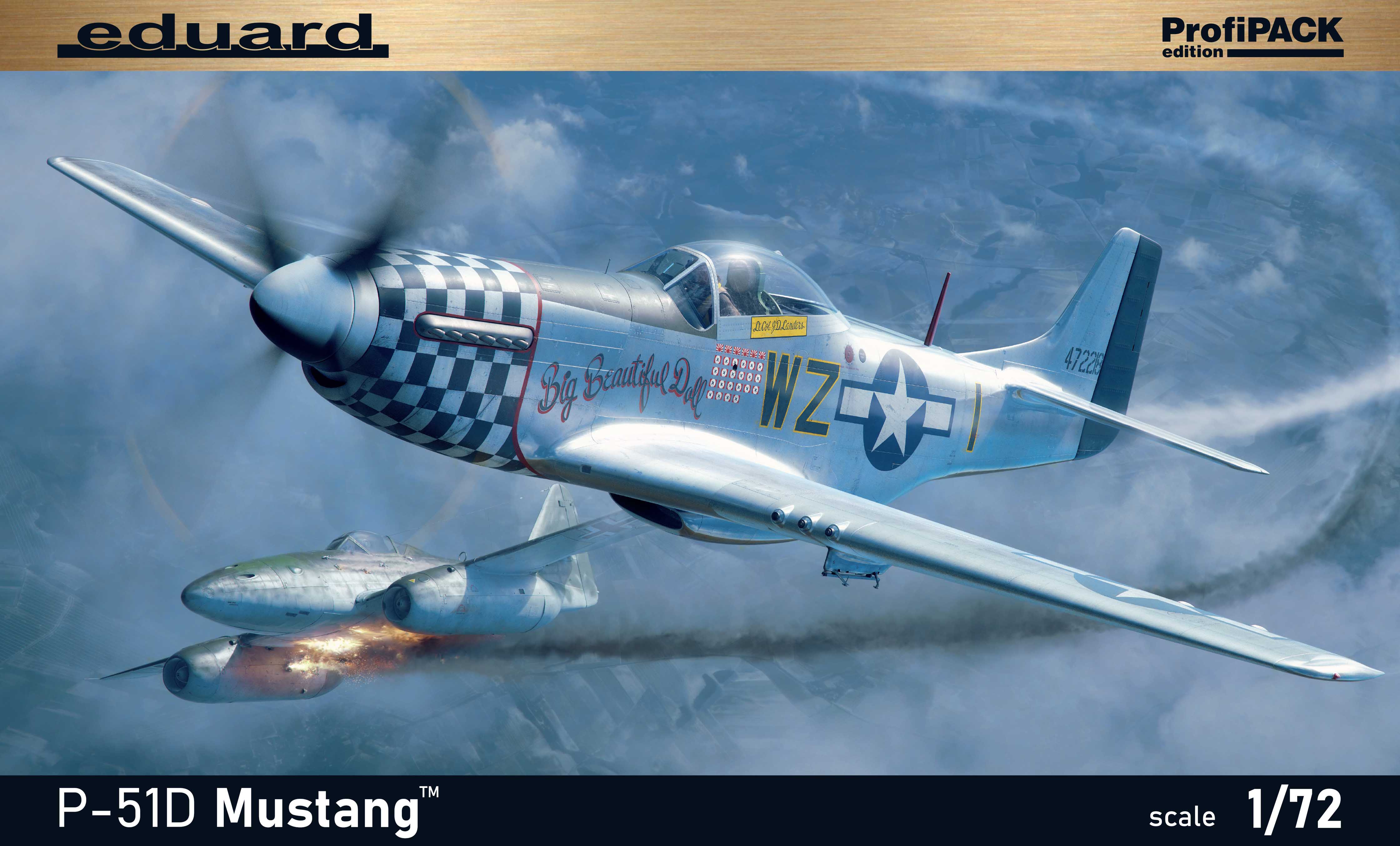 1/72 P51D Mustang Profipack Edition - Hobby Sense